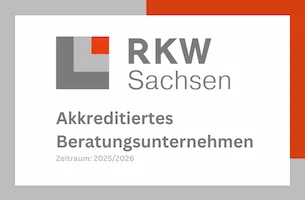 RKW Sachsen akkreditiertes Beratungsunternehmen 2025/2026